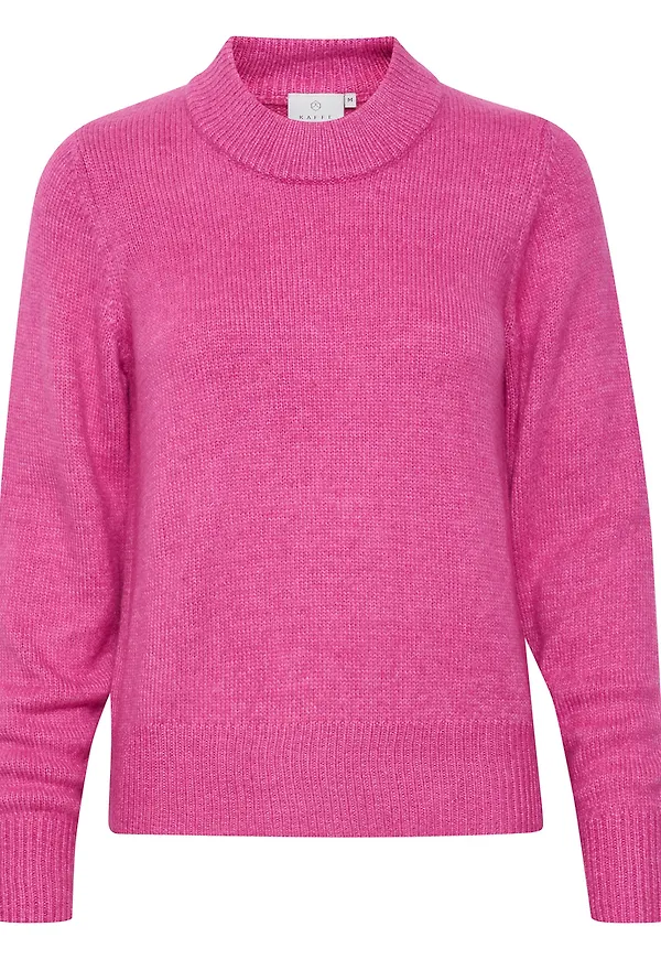 Kaffe KAcadee Knit Pullover Rosa, Dam
