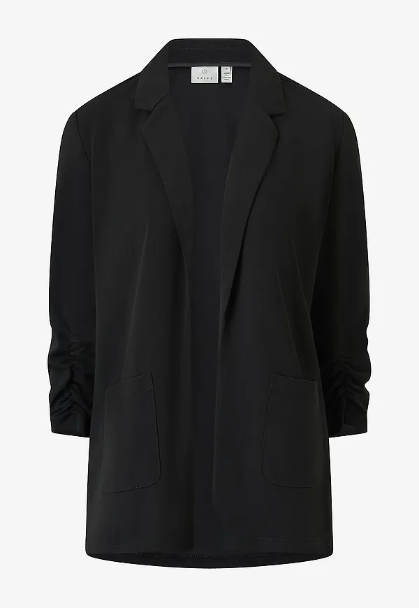 KAFFE - Kavaj kaPheobe 3/4 Sleeve - Svart