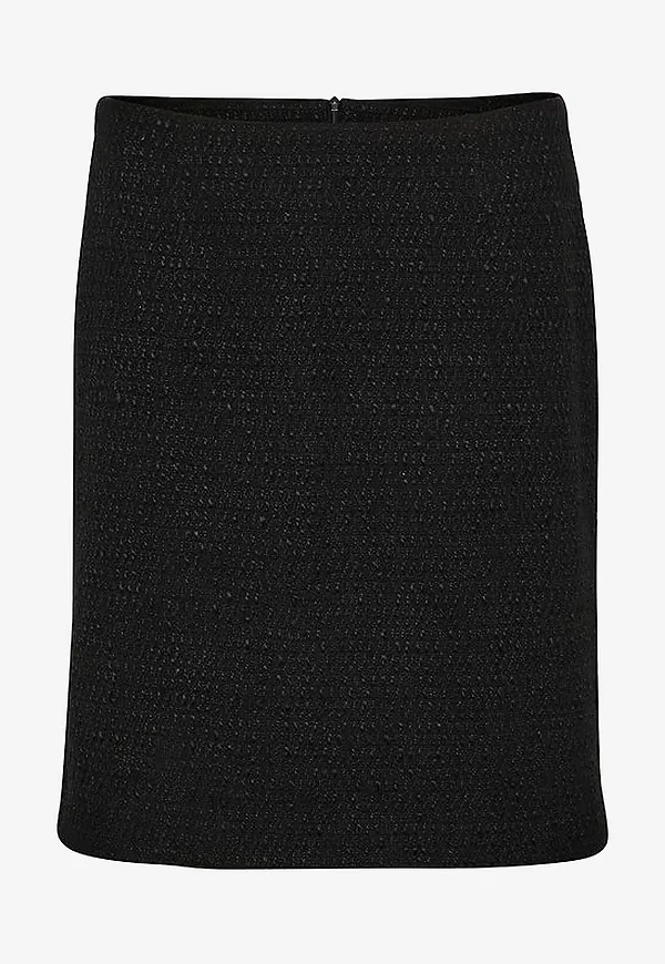 KAFFE - Kjol Kanina Skirt - Svart
