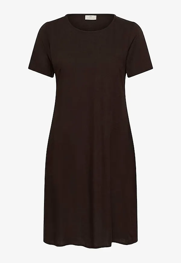 KAFFE - Klänning kaIlia Dress - Brun