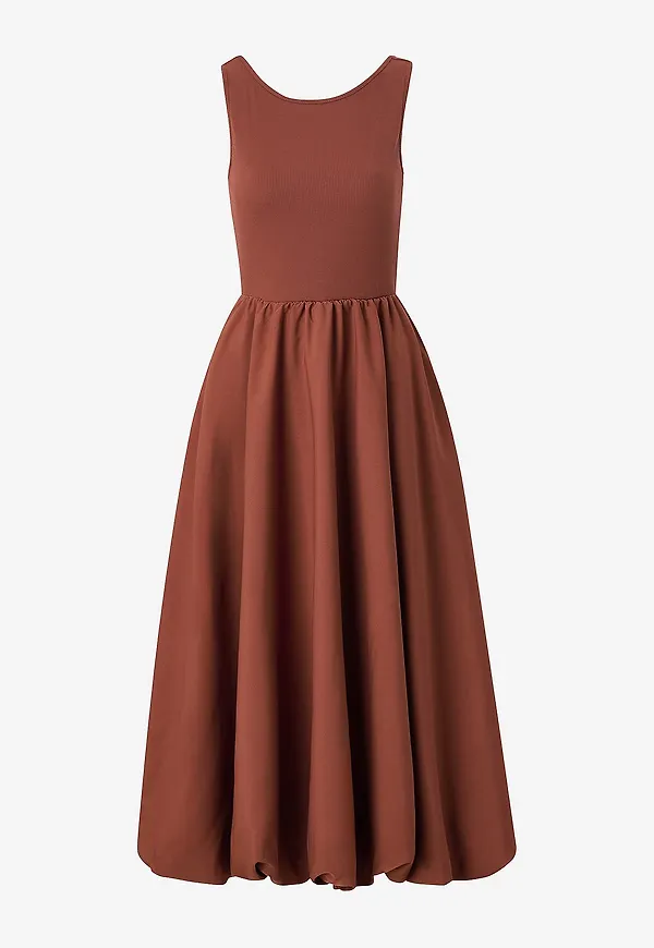KAFFE - Klänning kaKirtsen Dress - Brun