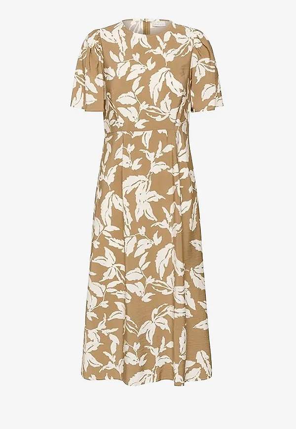KAFFE - Klänning kaMarlo Dress - Brun