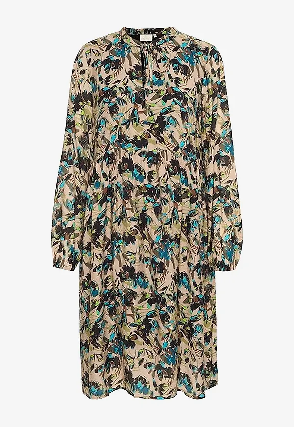 KAFFE - Klänning kaOlga Dress - Flerfärgad