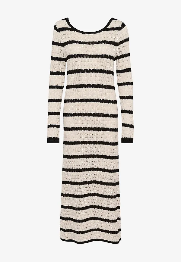 KAFFE - Maxiklänning Kaeleanor Knit Dress - Beige