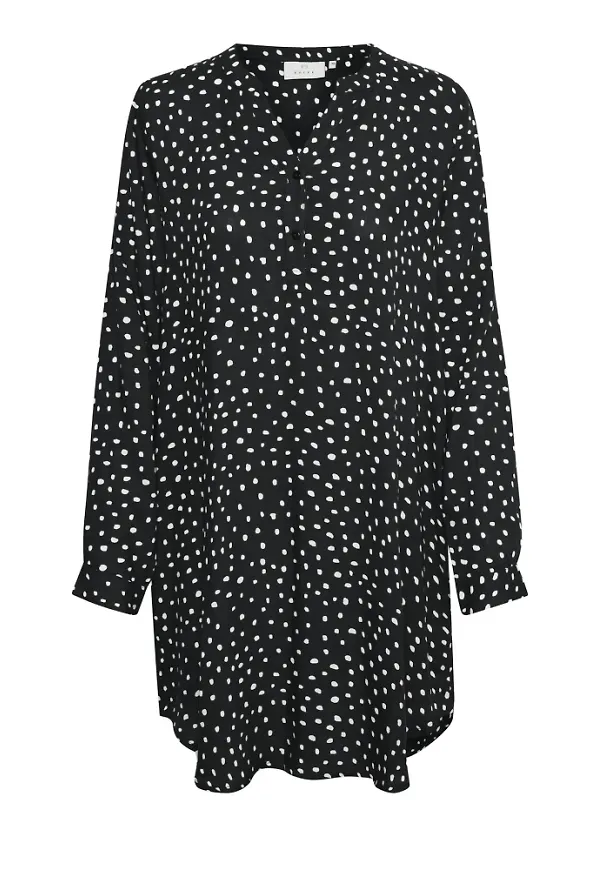 Kaffe Short Dresses Svart, Dam