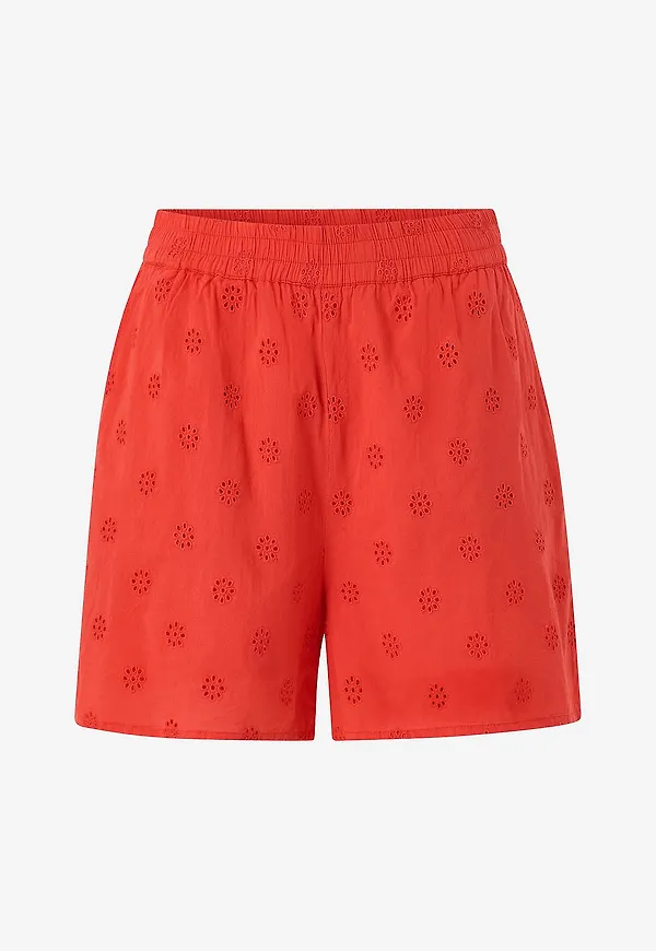KAFFE - Shorts kaFiona - Röd