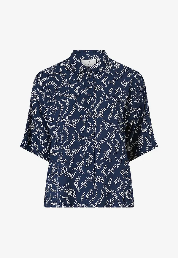 KAFFE - Skjorta kaBarton Shirt - Blå