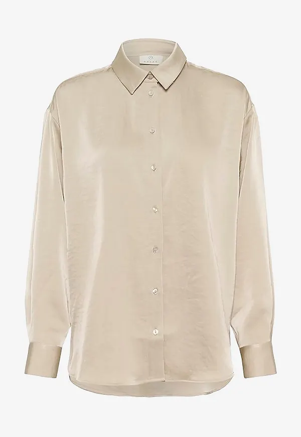KAFFE - Skjorta kaRory Shirt - Beige