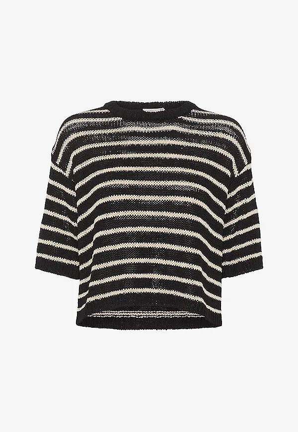 KAFFE - Tröja kaYsabel Knit Pullover - Svart