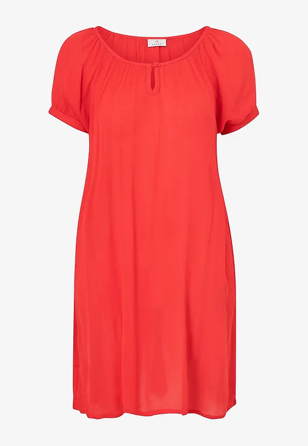 KAFFE - Tunika Amber SS Tunic - Röd