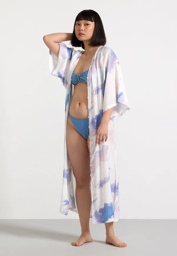 Kaftan med tryck