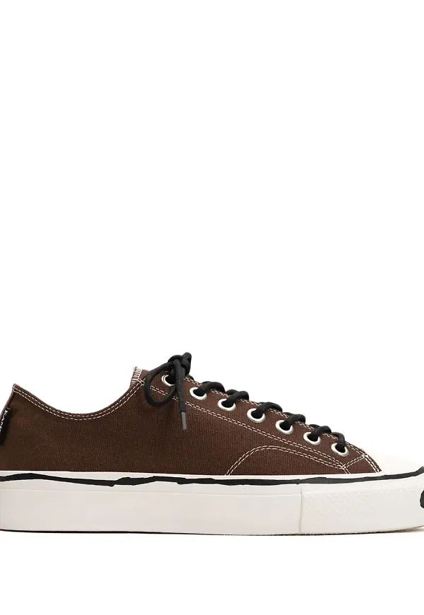 KAMIYA Joey sneakers med vulkaniserad sula - Brun