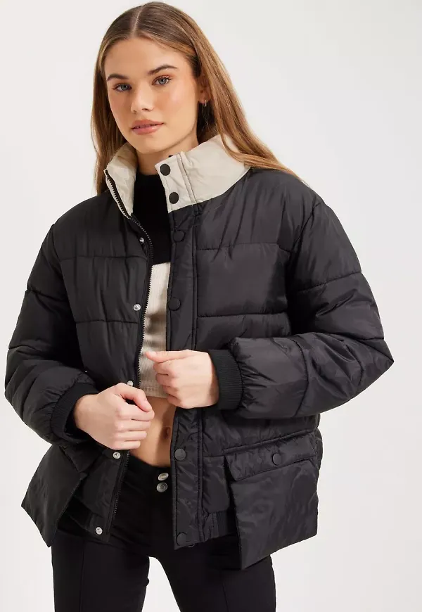 Kangol - Black - Kg Puffer Jacket