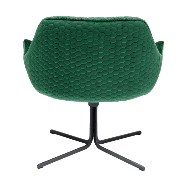 KARE Design - Snurrfåtölj Bristol - Grön