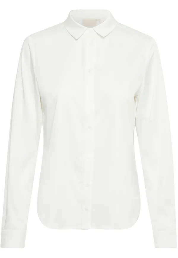 Karen by Simonsen - Skjortor - Vit - Dam - Storlek: 2Xl,3Xl,S