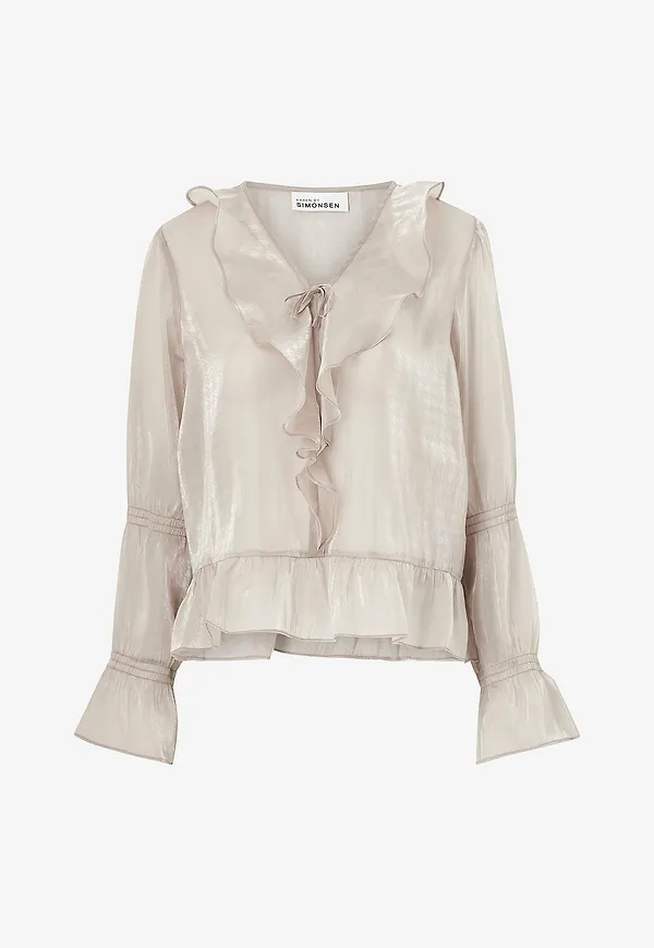 Karen By Simonsen - Blus kbRafaella Blouse - Beige