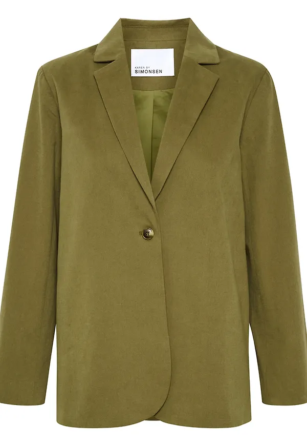 Karen by Simonsen Beautiful blazer Grön, Dam