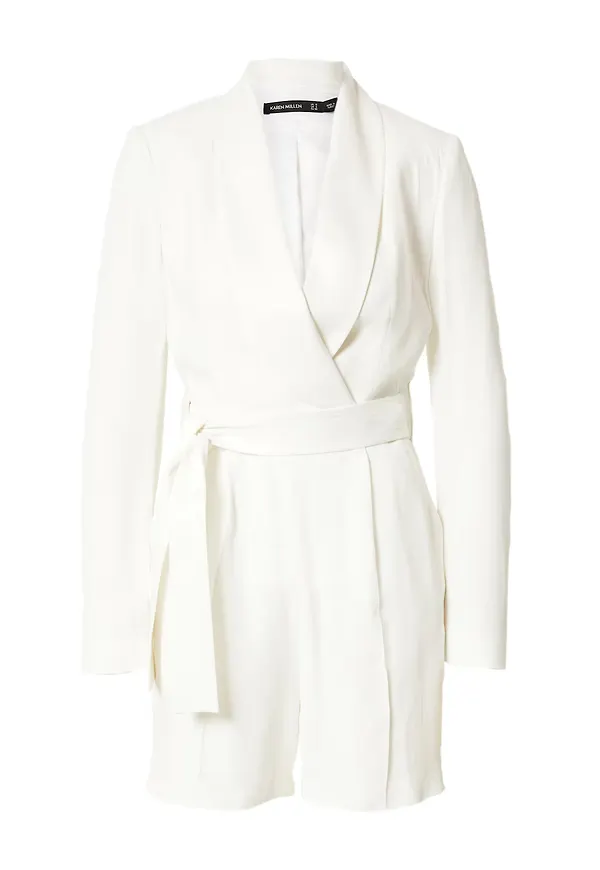 Karen Millen Jumpsuit 'Tuxedo' äggskal