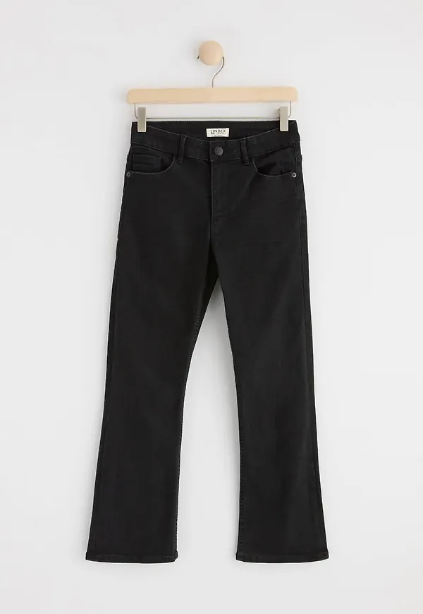 FLARE Karen cropped jeans med medelhög midja