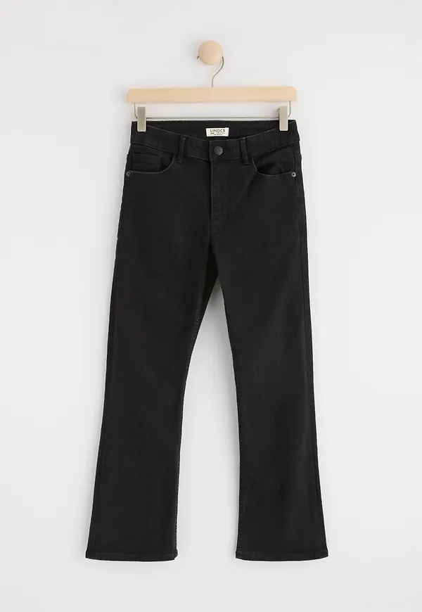 FLARE Karen cropped jeans med medelhög midja
