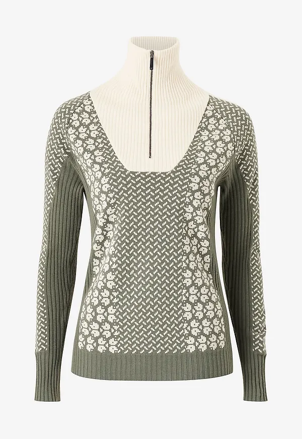 Kari Traa - Tröja Smekker Knit - Grön