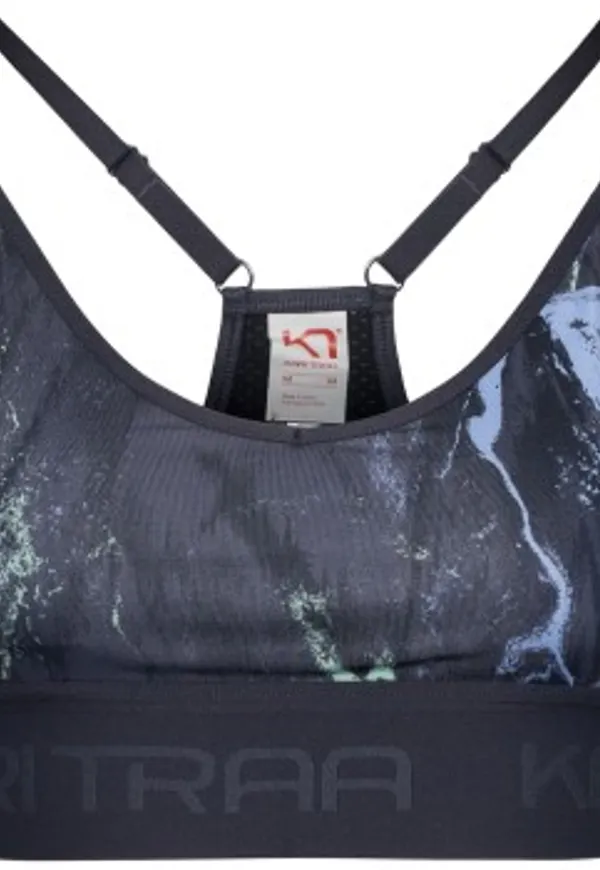 Kari Traa BH Var Sports Bra Mörkblå polyester Small Dam