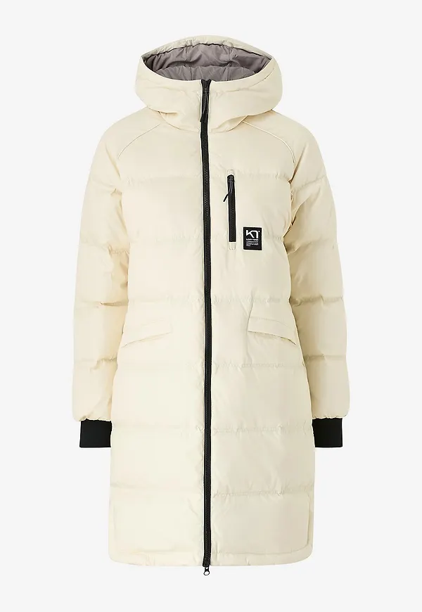 Kari Traa - Dunparkas Rongve Parka - Vit