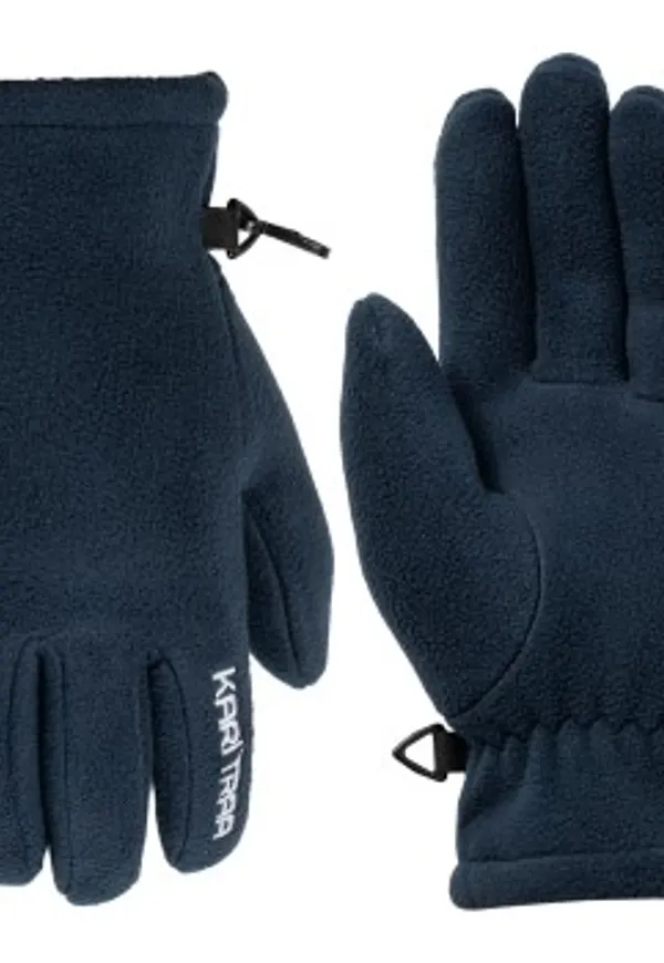 Kari Traa Fleece Glove Mörkblå polyester Small