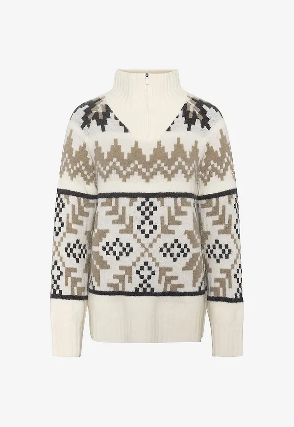 Kari Traa - Sweatshirt Amelia Knit - Vit