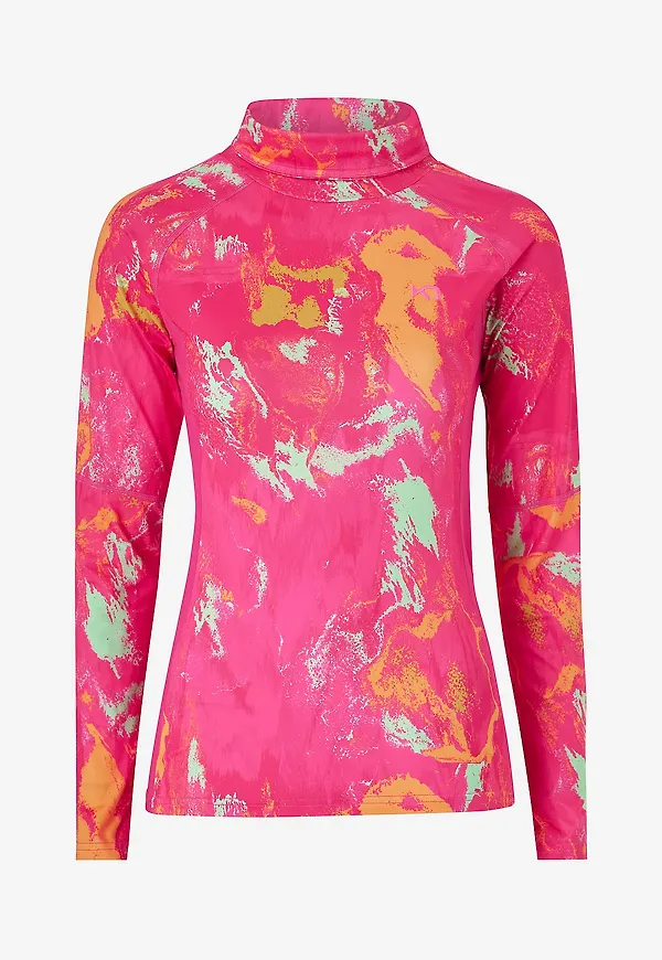 Kari Traa - Underställströja Fierce Long Sleeve - Rosa