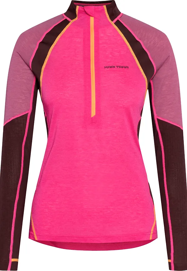Kari Traa Women's Alma Half Zip Berry