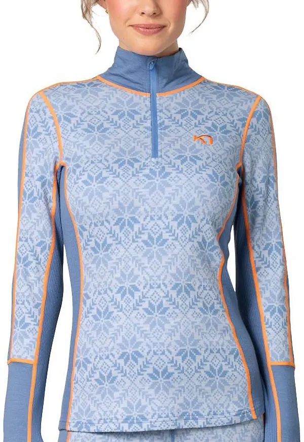 Kari Traa Women's Anna Half Zip Sea