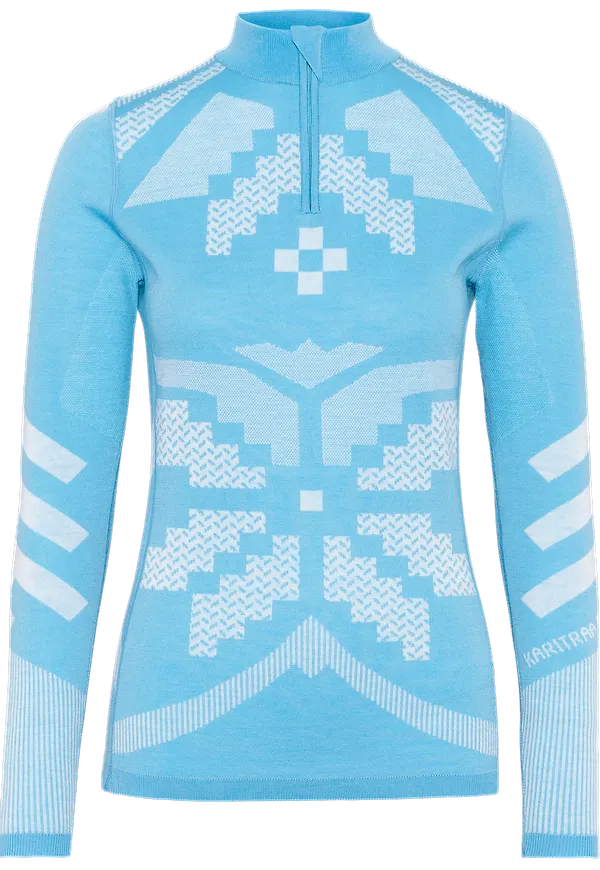 Kari Traa Women's Faith Half Zip Ocean
