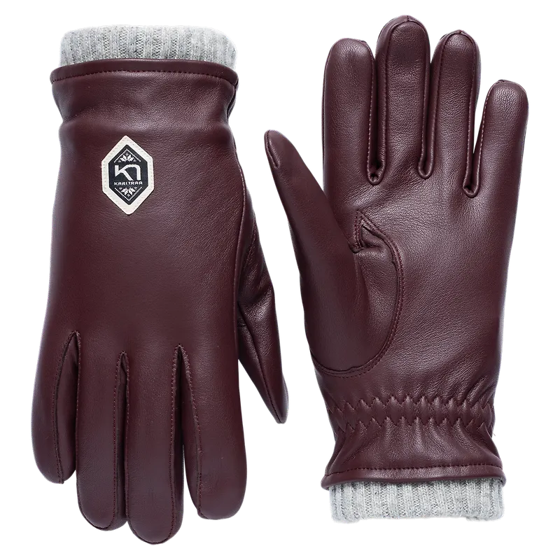 Kari Traa Women's Himle Glove Cocoa Powder