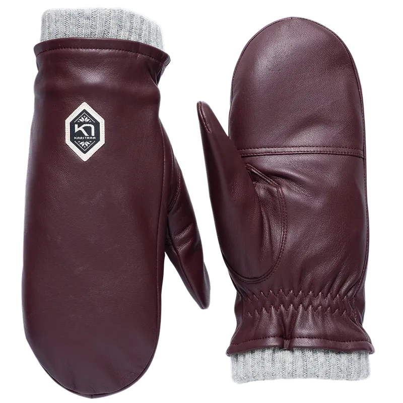 Kari Traa Women's Himle Mitten Cocoa Powder