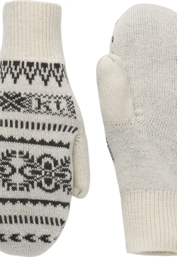 Kari Traa Women's Selma Knit Mittens Off White