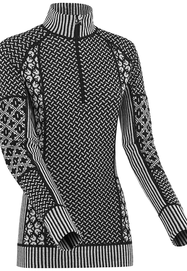 Kari Traa Women's Smekker Half Zip Black