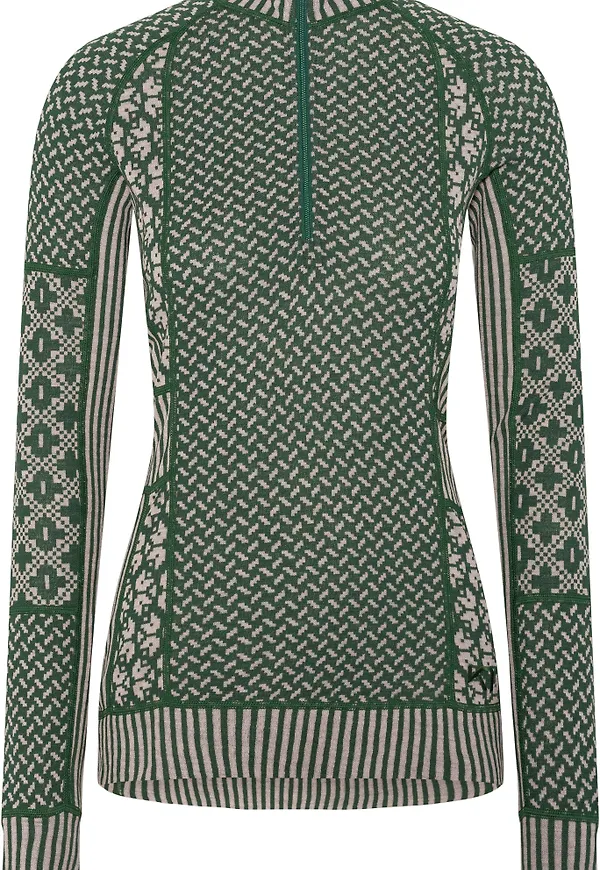 Kari Traa Women's Smekker Half Zip Thyme