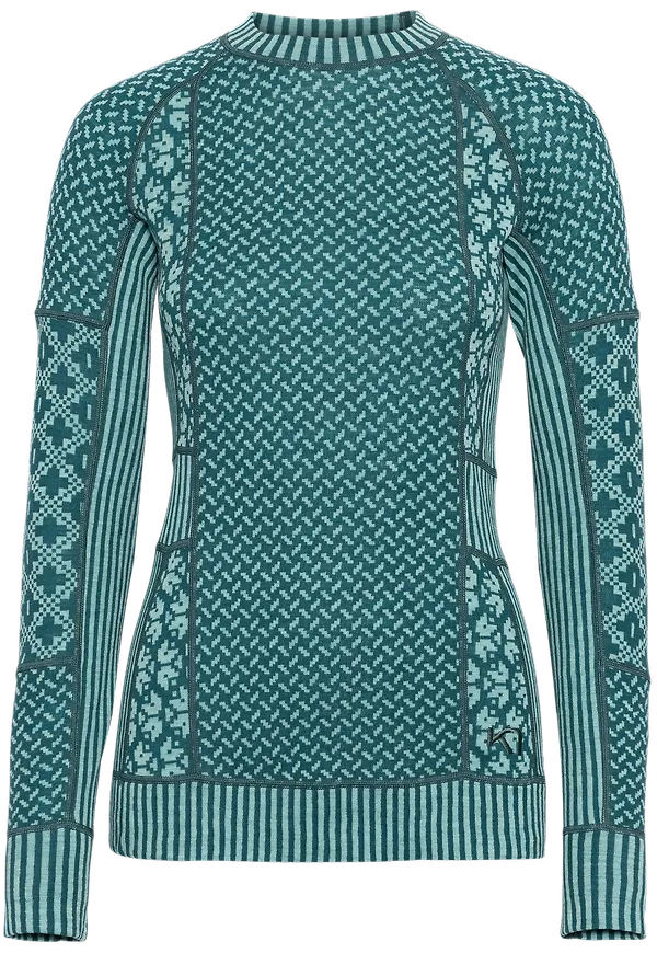 Kari Traa Women's Smekker Long Sleeve Peacock