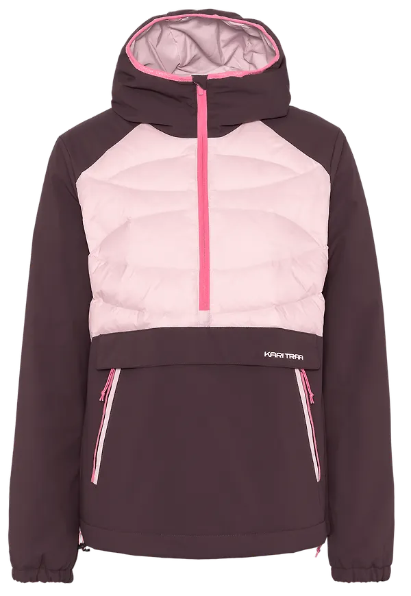 Kari Traa Women's Tirill Thermal Anorak Cocoa Powder