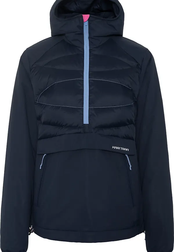 Kari Traa Women's Tirill Thermal Anorak Dark Navy Blue