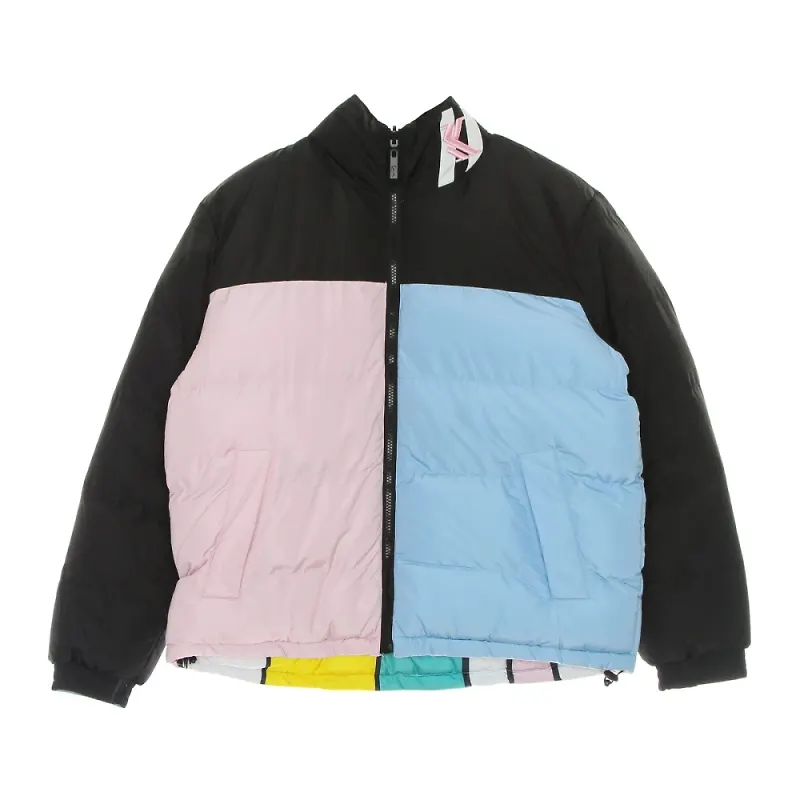 Karl Kani, Jacka, Dam, M, Polyester, Vändbar Block Pufferjacka för Damer