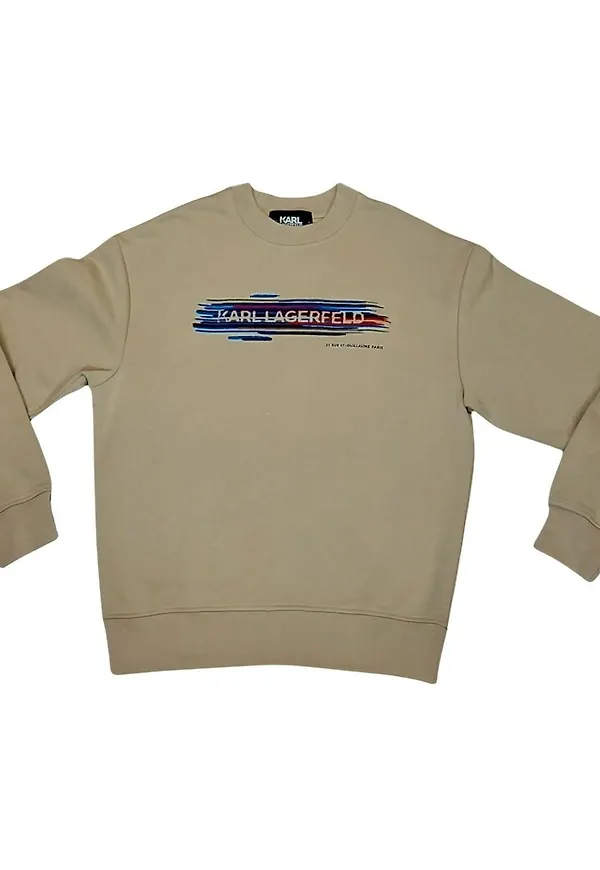 Karl Lagerfeld - Hoodies - Beige - Dam - Storlek: S