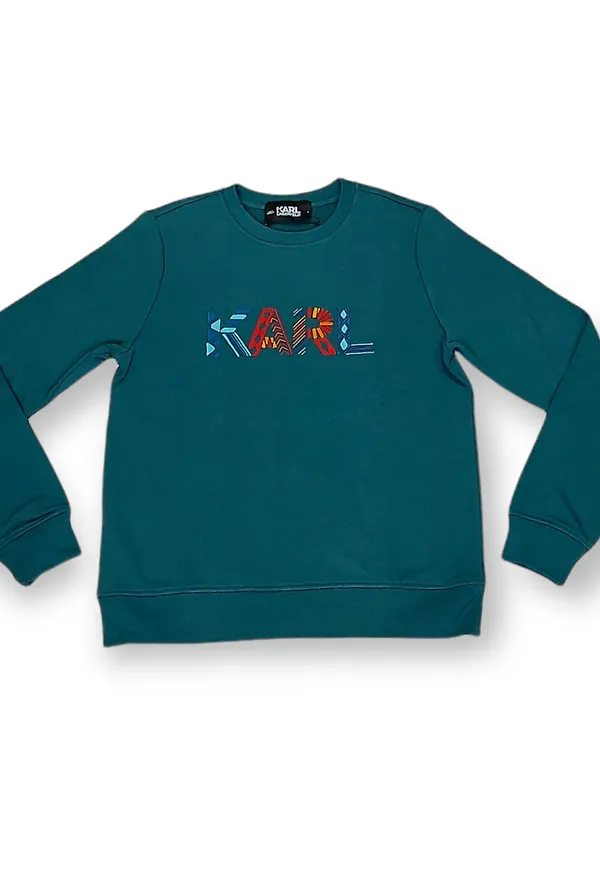 Karl Lagerfeld - Hoodies - Blå - Dam - Storlek: S
