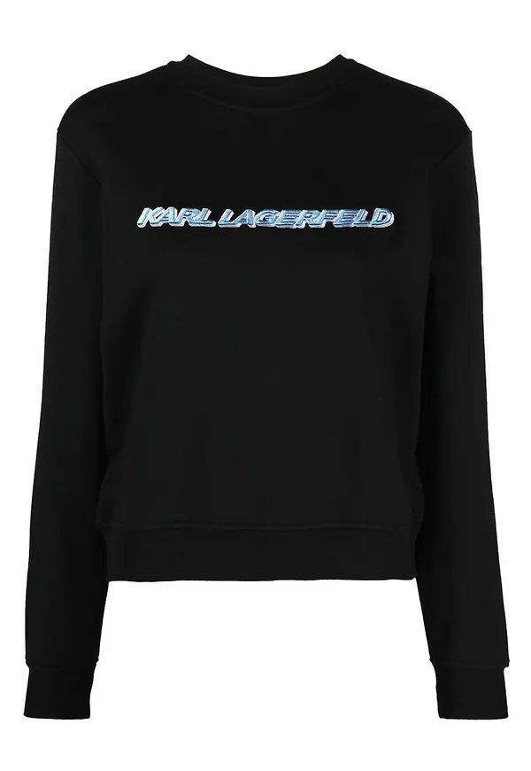 Karl Lagerfeld - Hoodies - Svart - Dam - Storlek: L,M,S