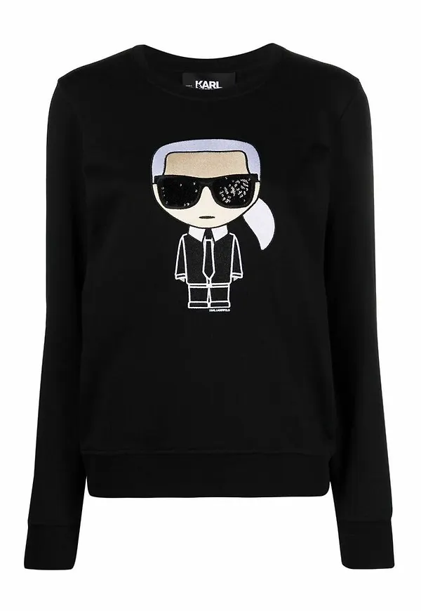 Karl Lagerfeld - Hoodies - Svart - Dam - Storlek: Xs,S,M