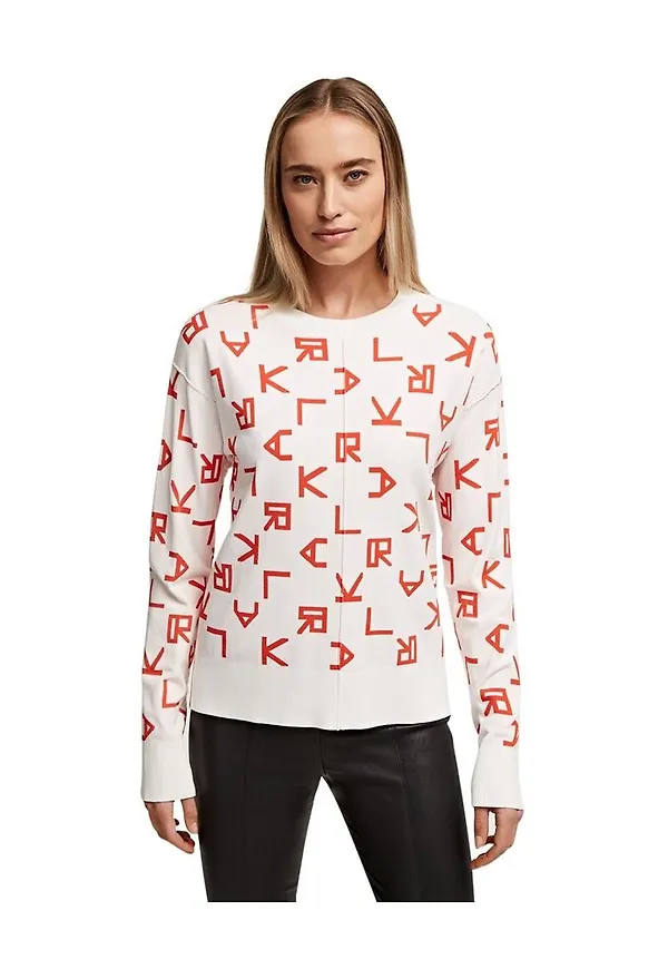 Karl Lagerfeld - Hoodies - Vit - Dam - Storlek: S
