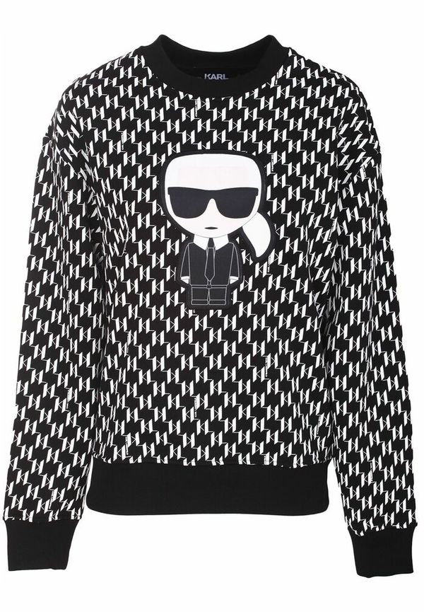 Karl Lagerfeld 220W1884998 Sweatshirt Svart, Dam