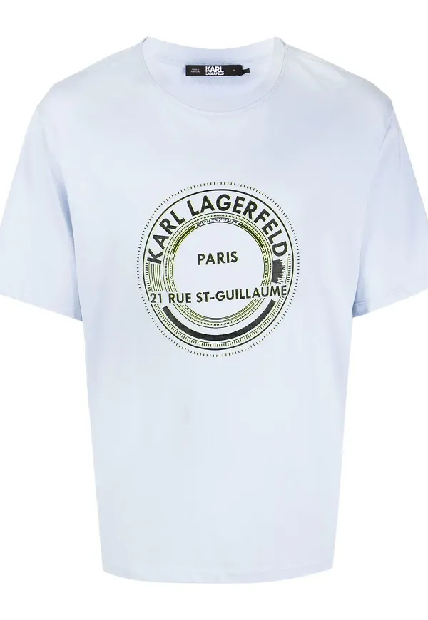 Karl Lagerfeld Athleisure t-shirt - Blå