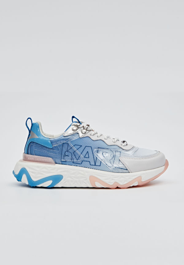 Karl Lagerfeld Blaze Logo Sneakers Blue i storlek 37 och färg Blå